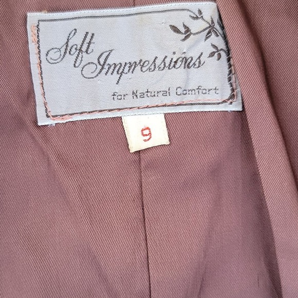 Vtg Soft Impressions Leather Jacket - Picture 8 of 10